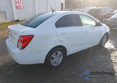 2014 Chevrolet Sonic Lt Auto z USA, uszkodzony, nr VIN 1G1JC5SH7E4198743
